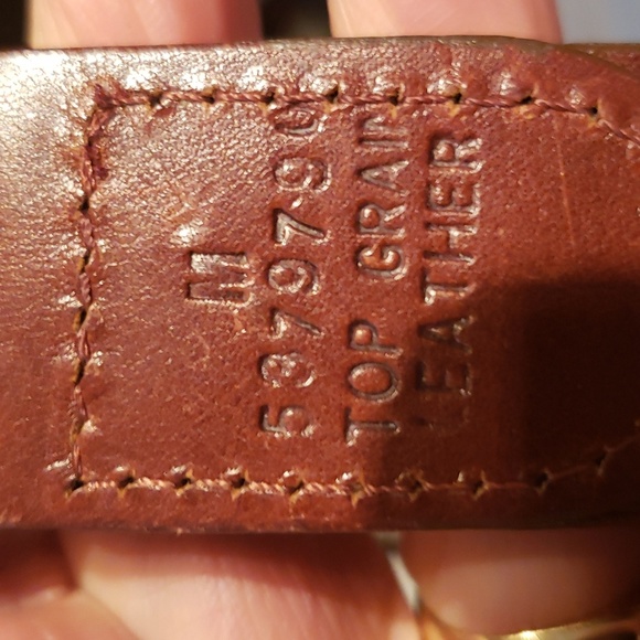 Leather decorative belt - Picture 3 of 3